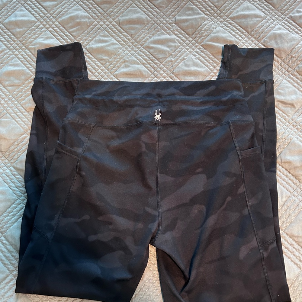Spyder Dark Camouflage Leggings - Picture 3 of 4